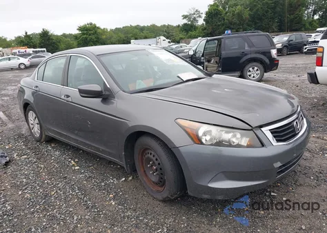 2010 Honda Accord 2.4 Lx из США, поврежденный, VIN 1HGCP2F31AA034922